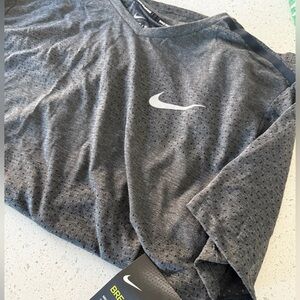 Nike Dri-FIT Charcoal Running Shirt